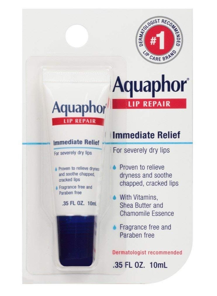 Aquaphor Lip Repair, 0.35 Fl Oz, Pack of 6