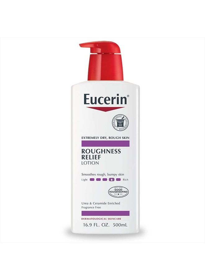 Roughness Relief Body Lotion, Unscented Body Lotion for Dry Skin, 16.9 Fl Oz Pump Bottle