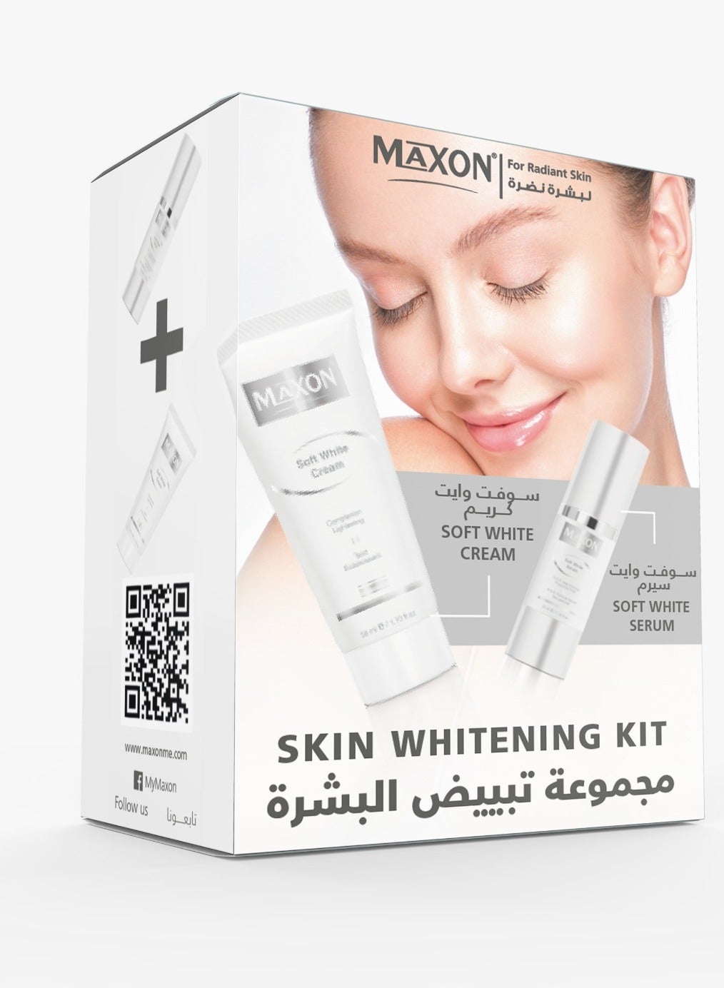 Max On Soft White Cream + Soft White Serum Offer Pack