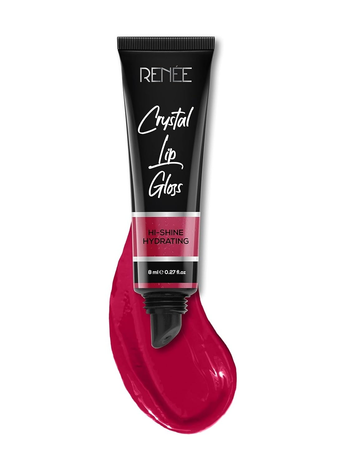 RENEE Crystal Lip Gloss Garnet 8ml Plumper Look