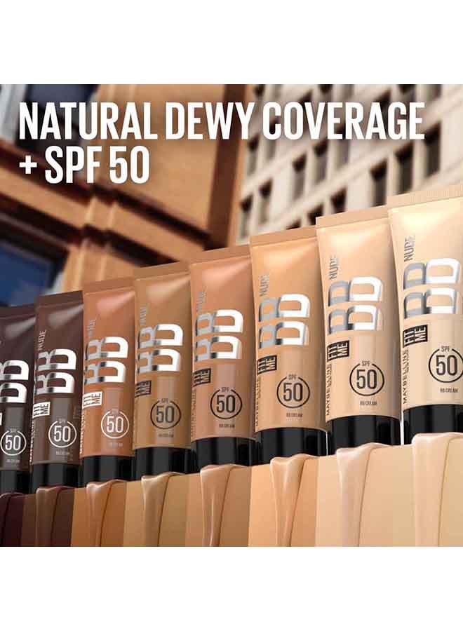 Fit Me Bb Nude Spf 50, 24H Hydration 2% Niacinamide -40 - image 3