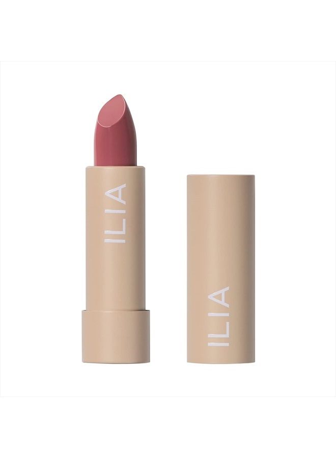 Color Block Lipstick | Non-Toxic, Vegan, Cruelty-Free, Clean Makeup (Rosette (Soft Pink With Cool Undertones))