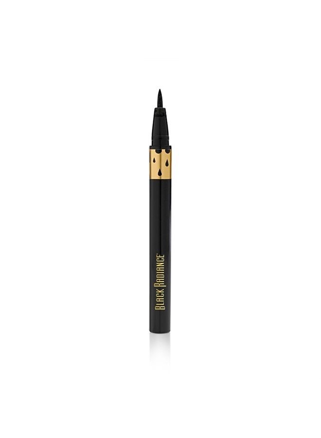 Fine Line Waterproof Liquid Eyeliner Pen - Black Velvet