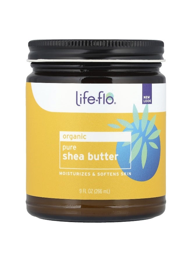 Life-flo, Organic Pure Shea Butter, 9 fl oz (266 ml)