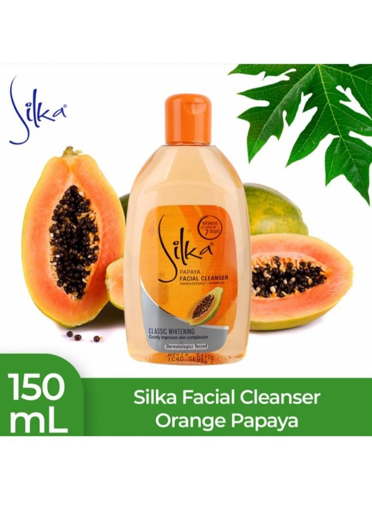 Classic Whitening Facial Cleanser with Papaya Extract 150ml