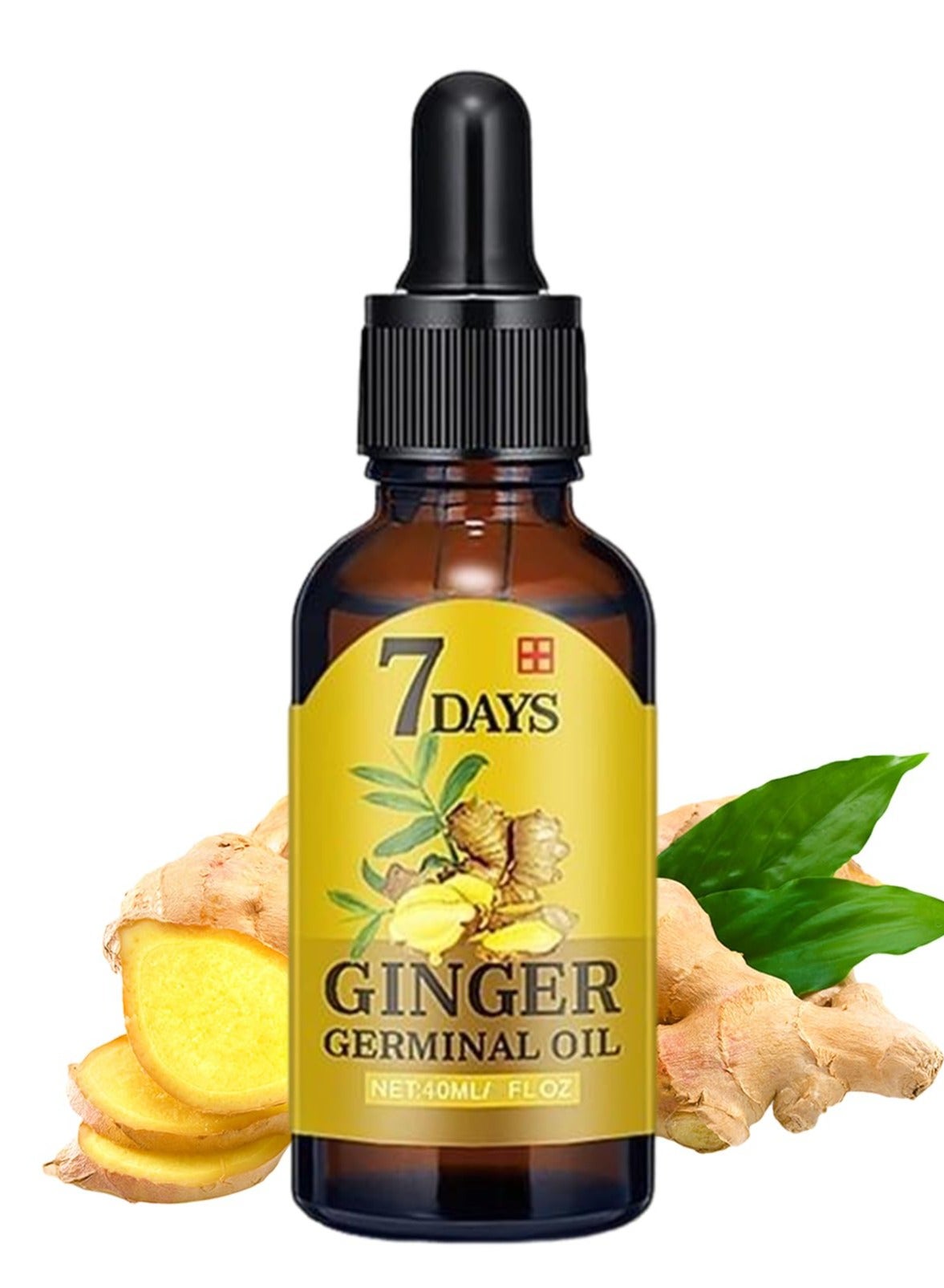 Hair Growth Serum Fast Growing Hair Essential Oil Beauty Hair Care 40ml Dense Regrowth Ginger Hair Promoting Regeneration