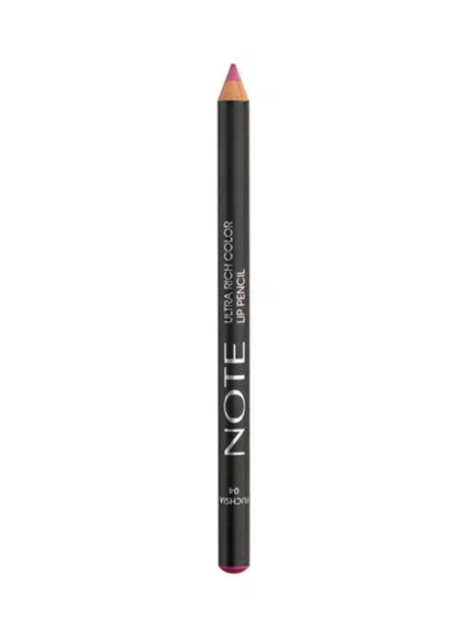 Note Ultra Rich Color Lip Pencil 04 - Fuchsia