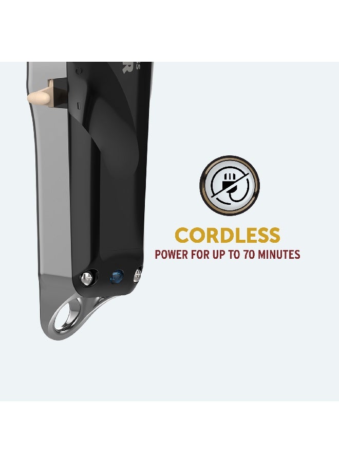 Wahl Professional 5 Star Senior Clipper | Cord-Cordless |3 Attachment Combs |Surgical Blade | 3 Pin - GCC| 08504-326 - image 4