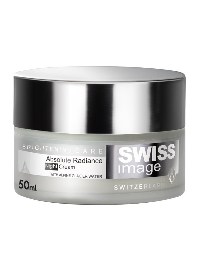Brightening Night Cream with Niacinamide 50 ml Face Cream for Pigmentation & Dark Spot Reduction Improves skin texture & Repair skin Barrier |Men & Women All Skin Types Swiss Made