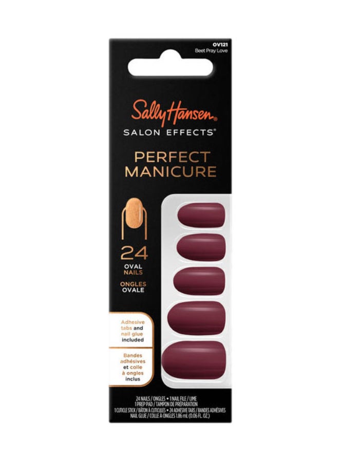 Salon Effects Perfect Manicure - Beet Pray Love