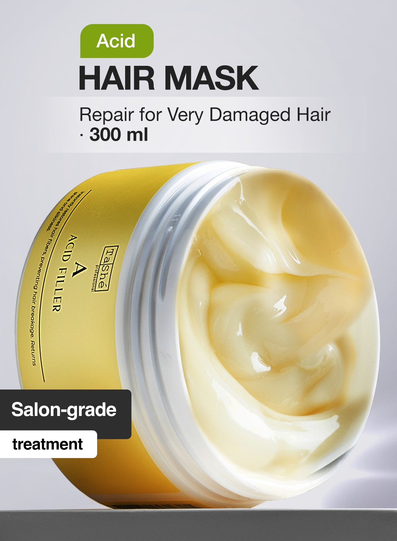Flario Acid Filler Base Restoration Of Strength 300 ml Professional Formulation For Cold Hair Restoration | Restores Hair Fibers | Suitable For All Hair Types by TaShe Professional