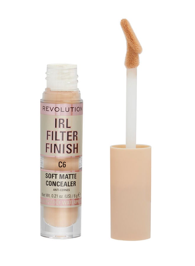 Makeup Revolution IRL Filter Finish Concealer C6