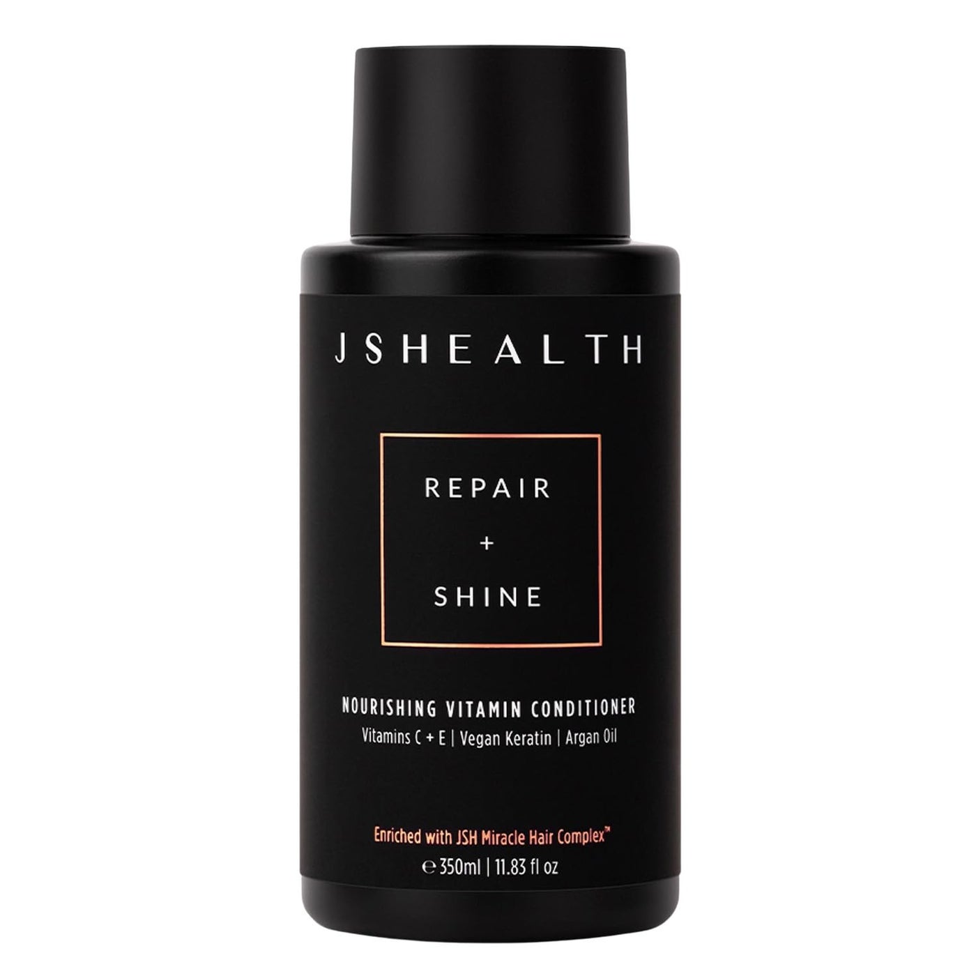 JSHealth Nourishing Conditioner - Vitamin-Enriched Deep Treatment for Dry, Colored Hair - With Keratin, Argan Oil, and Vitamins C & E | Sulfate-Free, Vegan, 350ml