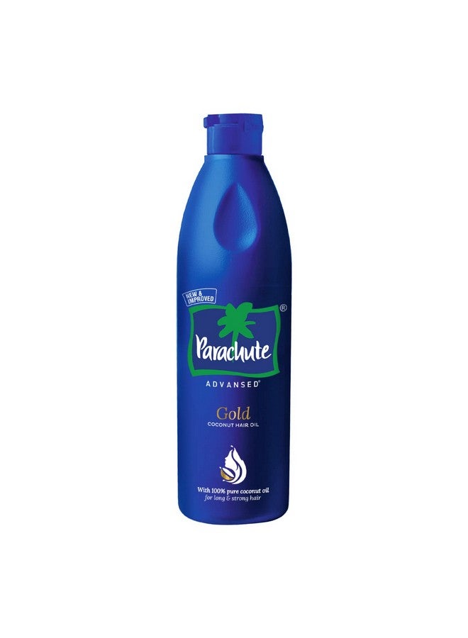Parachute Advansed Gold Coconut Hair Oil with Vitamin E| Pure Coconut Oil| For Long, Strong & Nourished Hair| Indian Hair Oil | 13.5 Fl.oz.
