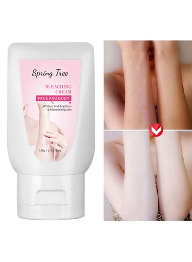 Face and Body Bleaching Cream -Makeup Replacement Cream for Face and Body 150g