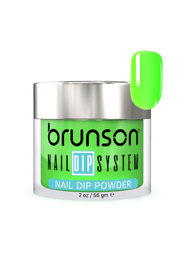 Nail Dip Powder Dip And Buff System Color 56gm, French Nail Art Starter Manicure Salon DIY At Home Odor Free And Long Lasting No Needed Nail Lamp Curing BDK191