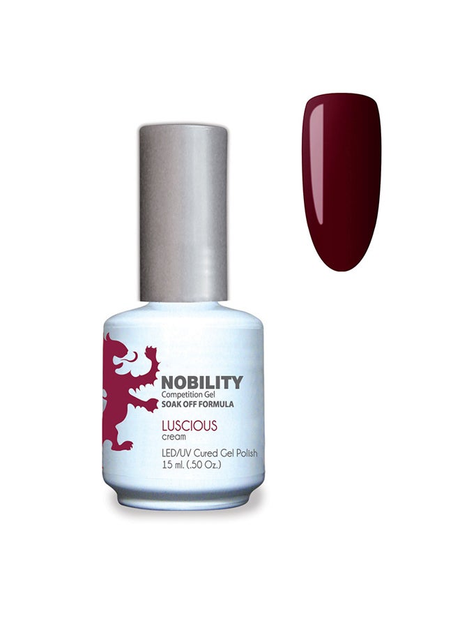 Gel Nail Polish 15 ml, Long Lasting, Chip Resistant, Requires Drying Under UV Led Lamp Luscious Nbgp36