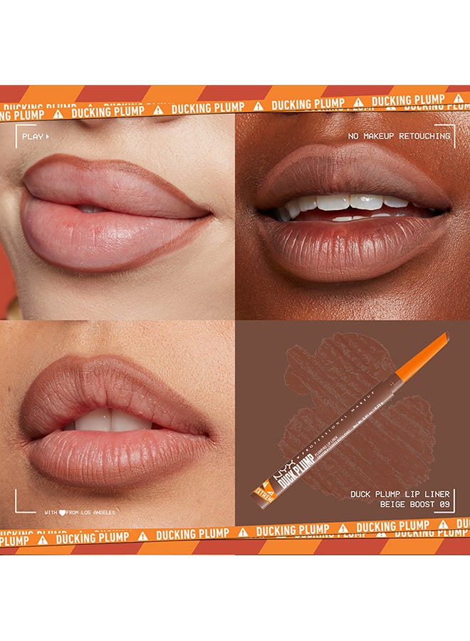 Duck Plump Plumping Lip Liner Lip Liner Up To 10 HR Wear Matte Finish Beige Boost - image 6