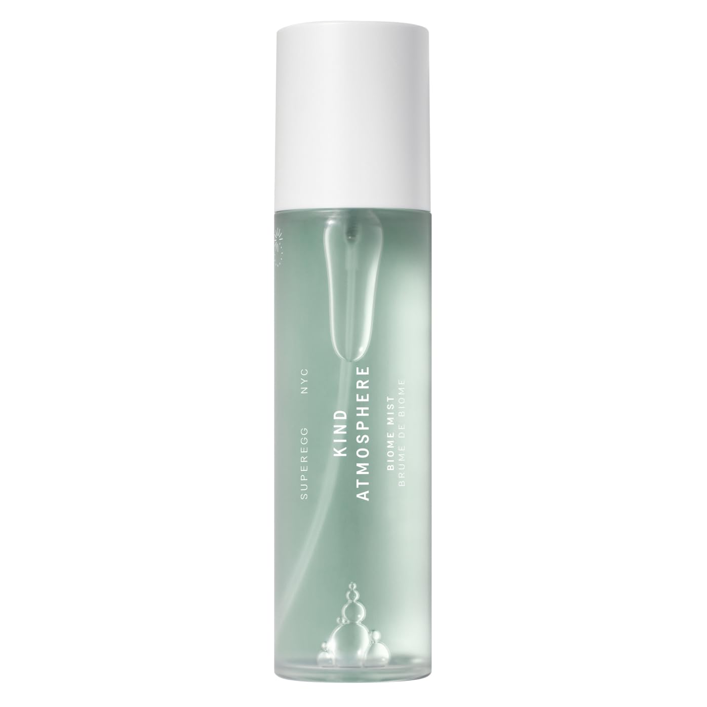 SUPEREGG Kind Atmosphere Biome Mist: for a Fresh, revitalized Complexion. Daily Defense Essence Mist with Centella Asiatica, Cicariaâ„¢, White Water Lily. 100 ML / 3.4 FL OZ
