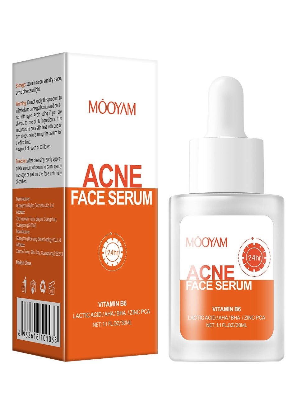 Salicylic Acid Face Serum 30ml - Skin Clearing Treatment for Acne, Blackheads & Pores - Oil Control & Exfoliating Serum for Clear, Smooth Skin