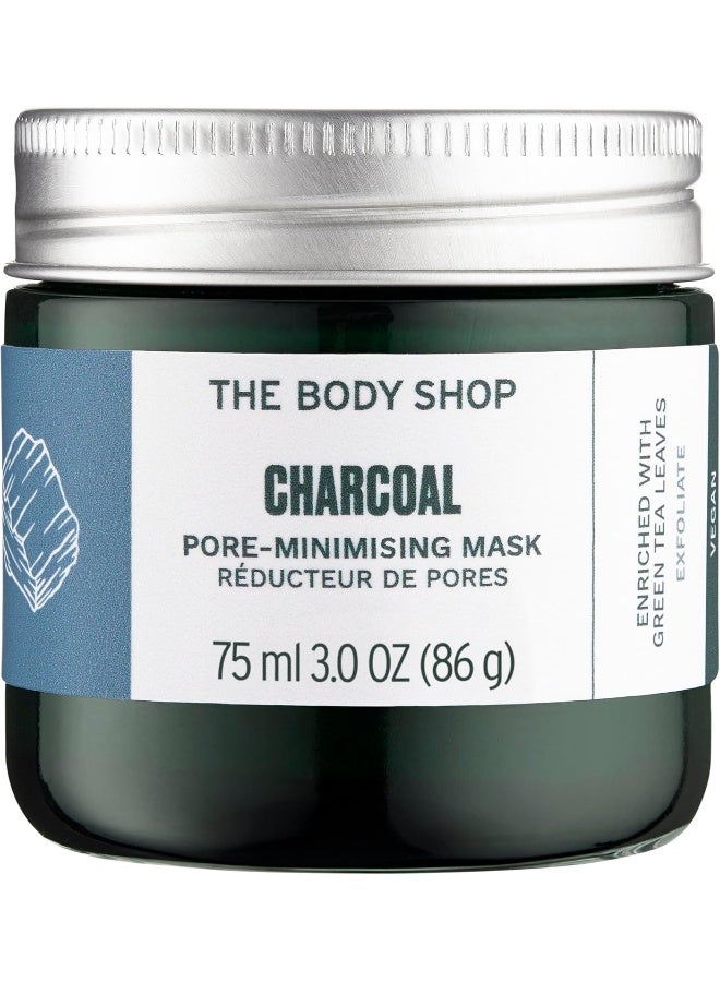 Charcoal Pore-Minimising Mask | Clinically Proven to Visibly Minimise Pores & Exfoliate Skin |Absorbs Excess Oil & Draws Out Dirt and Impurities, 75 ml