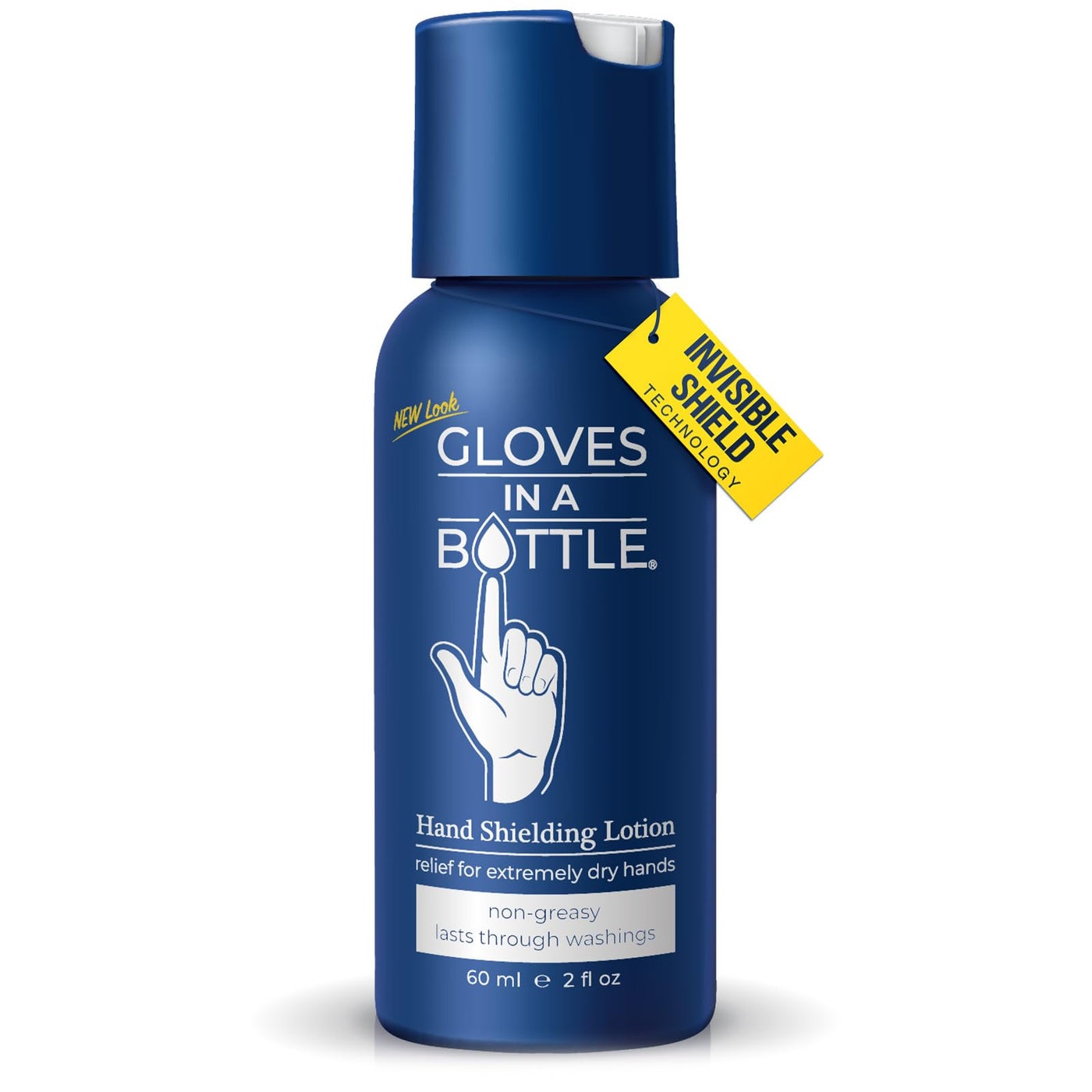 Gloves In A Bottle Hand Lotion for Nurses â€“ Best Travel Hand Cream for Dry, Cracked Hands, Eczema & Psoriasis Relief â€“ Silicone Glove Hand Lotion for Healthcare Workers â€“ 2 oz