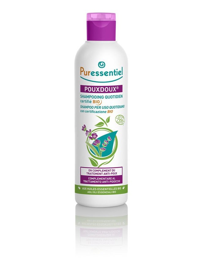 Poudoux Organic Daily Shampoo by Puressentiel for Unisex - 6.75 oz Shampoo