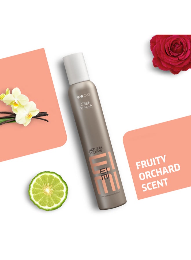 Eimi Natural Volume Mousse - Light Hold Mousse For Touchable Volume, Body And A Soft Finish (500 Ml) - image 4