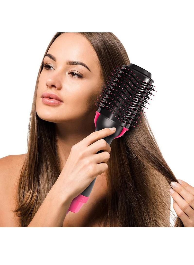 3 in 1 Hair Dryer & Volumizer, 1 Step, Professional Hot Air Brush, Comb, Curling Iron, Hair Straightener Brush