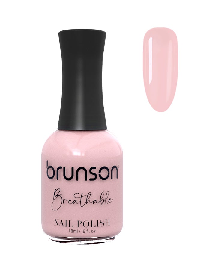 Breathable Nail Polish Halal nail polish Wudu friendly Quick-Dry Vegan long lasting but easy peel off   18ml BH007