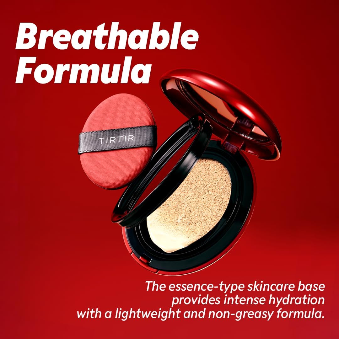 TIRTIR Mask Fit Red Cushion Foundation - 15C Fair Porcelain, 18g - image 5