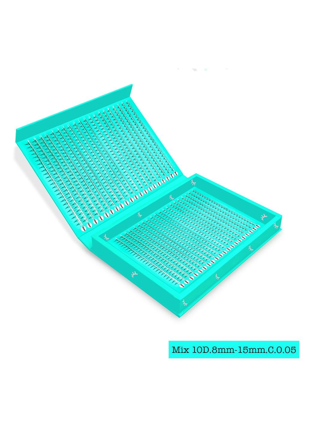 Pre made lash fan 10D Fans Eyelash Extensions Lashes C Curl 0.05T, 8-15mm Lash Extensions
