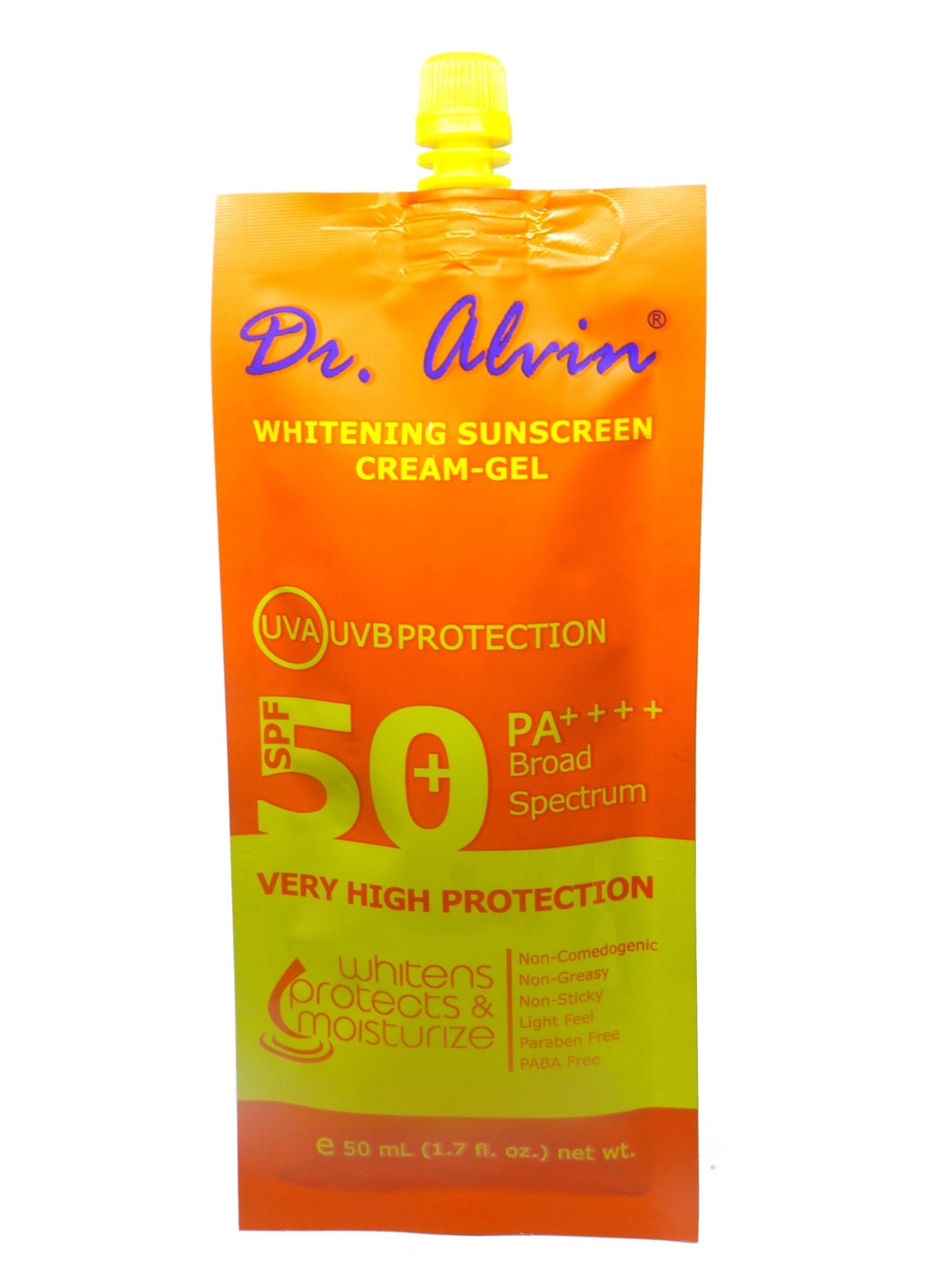 Dr. Alvin Whitening Sunscreen Cream 50ml