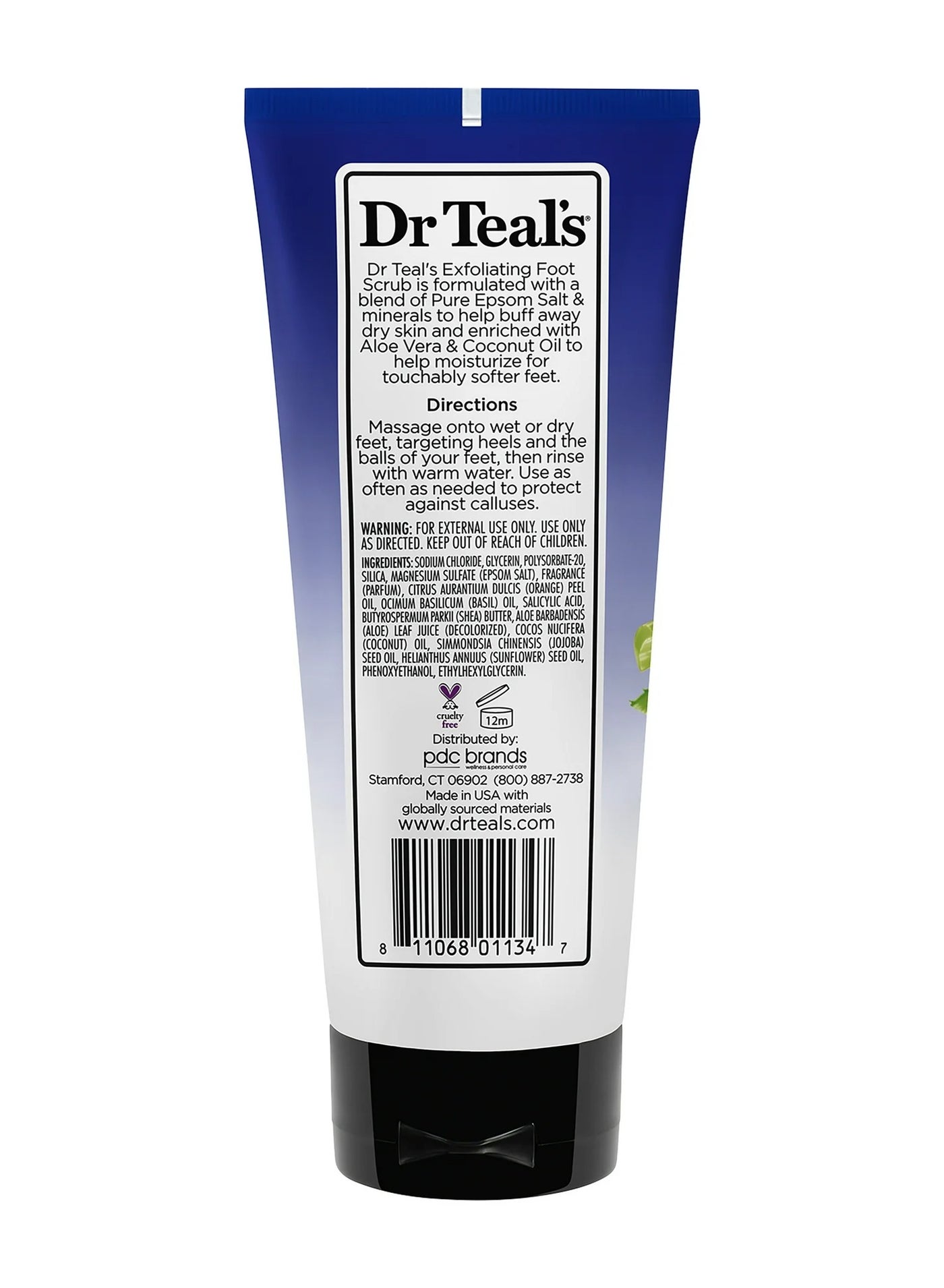 Dr Teal's Exfoliant Foot Scrub Epson Salt 170gm - image 2