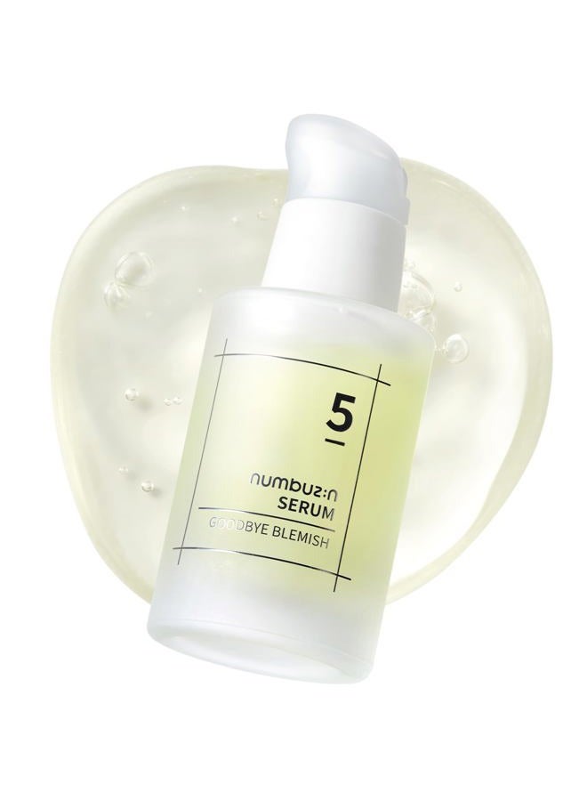 No.5 Serum | Goodbye Blemish Serum | for Acne Scars with Vitamin C, Niacinamide, Antioxidant | Lightweight Gel, Korean Skincare for Face | 1.69 fl. oz.