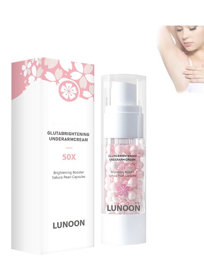 Gluta Brightening Underarm Cream, Sakura Underarm Whitening Cream, Sakura Pearl Capsule, Brightening Booster Sakura Pearl Capsules, Cosros Sakura Gluta Brightening Underarm Cream