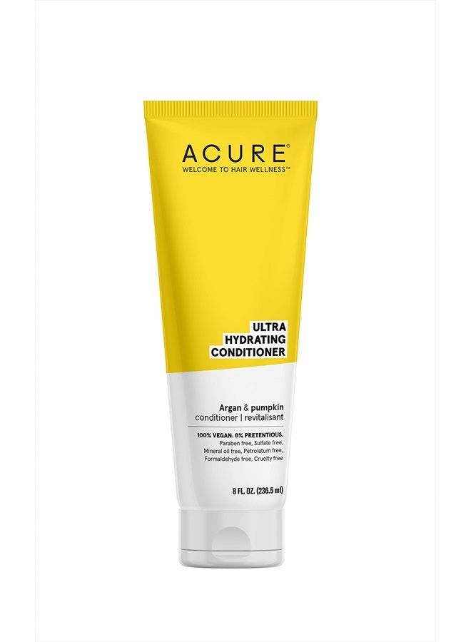 Ultra Hydrating Conditioner, Yellow, pumpkin, 8 Fl Oz