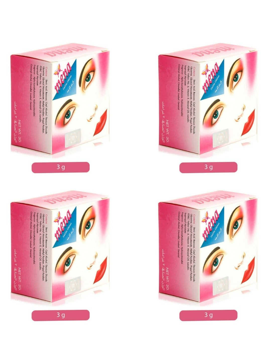 Facial Cream 3 g 4 PCS