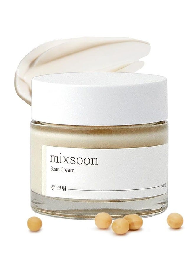 Bean Cream 50ml, Soy Seed Cream, Soy Extract and Rich Nutrients for Deep Hydration and Care that Tightens Pores and Regulates Sebum Production