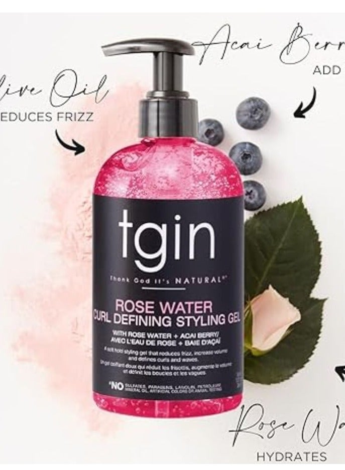 Rose Water Defining Styling Gel 384ml