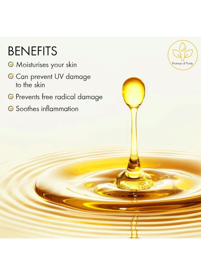 Pack of 2 Organic Jojoba Oil 236 ML Large,100% Pure Jojoba Oil Organic for Skin, Hair, Scalp, Nails, Face and Vitamin E Oil - 236 ml, 100% Pure and Natural Cold Pressed - image 5