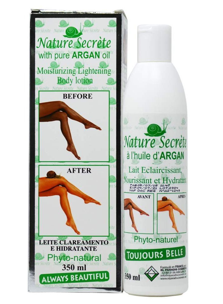 Argan Oil Lightening Moisturizing Body Lotion