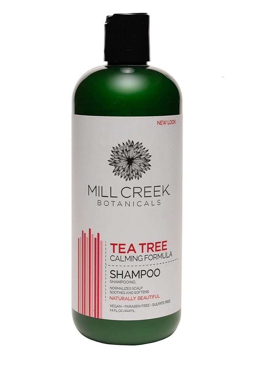 Mill Creek Tea Tree Shampoo (Natural & Organic) - 16 fl.oz./ 473 ml