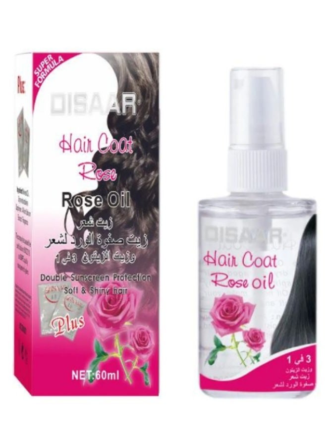 Hair Coat Rose moisturizing Oil 60ml