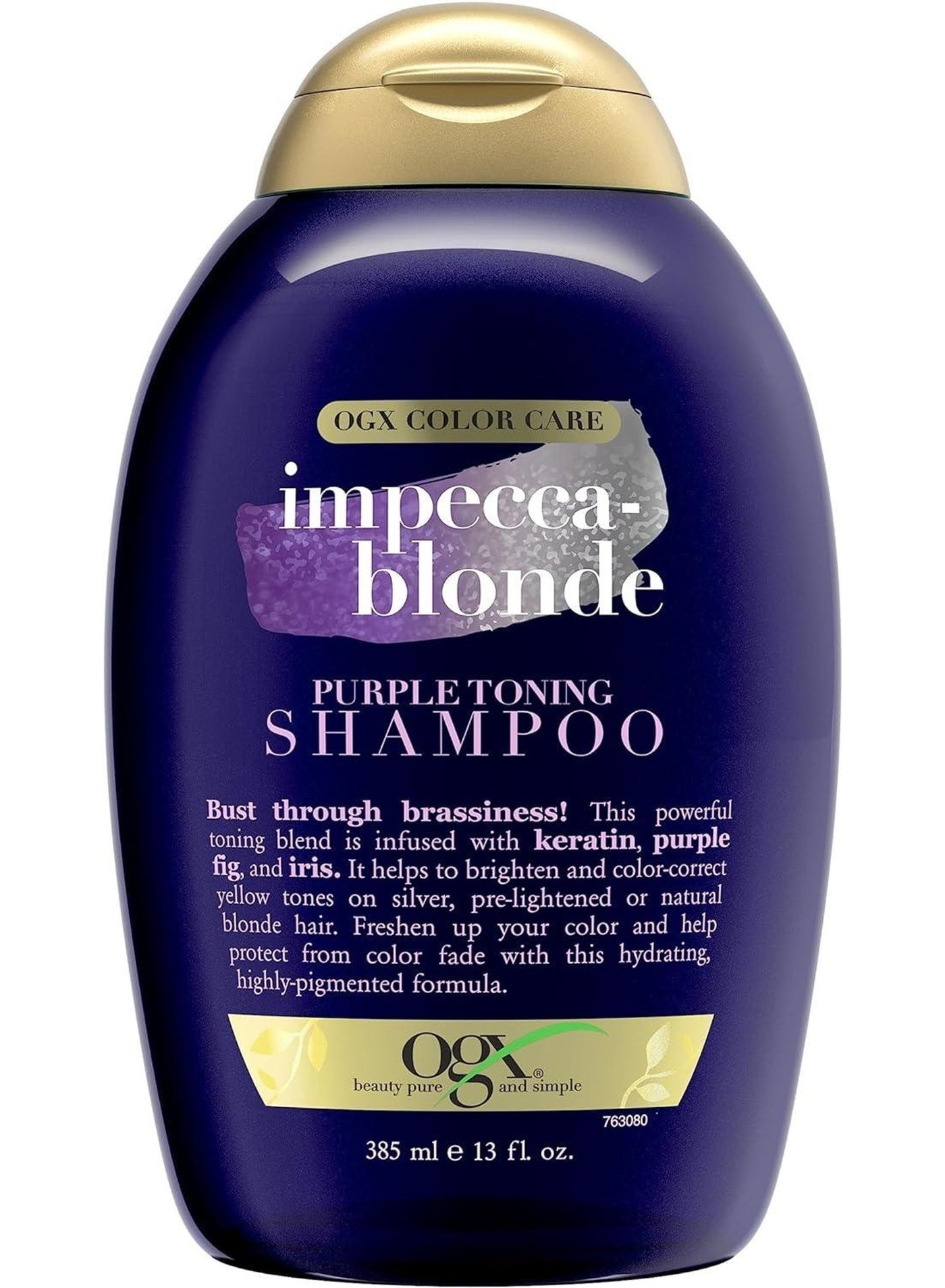 Blonde Enhanced + Purple Toning Shampoo, Blonde-Toning to Personalize Your Blonde, 13oz