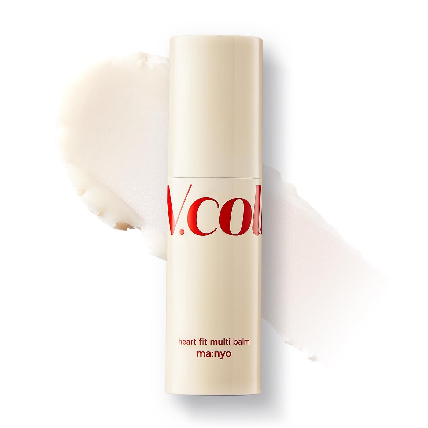 ma:nyo V.collagen heart Fit Multi Balm - Moisturizing, Face, Neck and Eye Wrinkle Care & Brightening 0.35oz (10g)