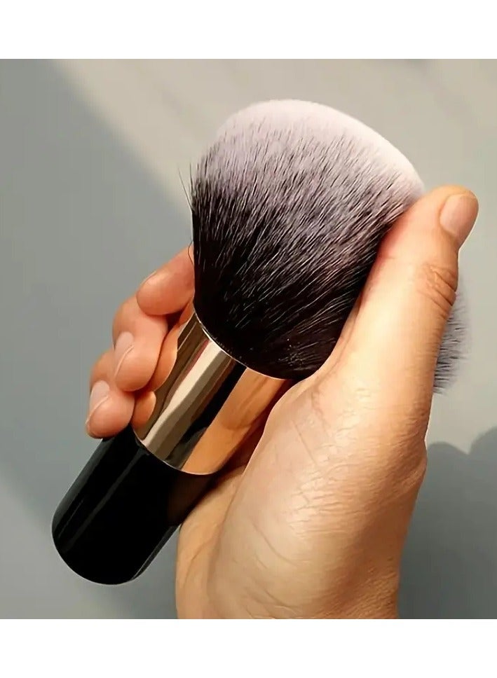 Soft Long Hair Powder Brush Perfect for Beginners Wet or Dry Foundation Application