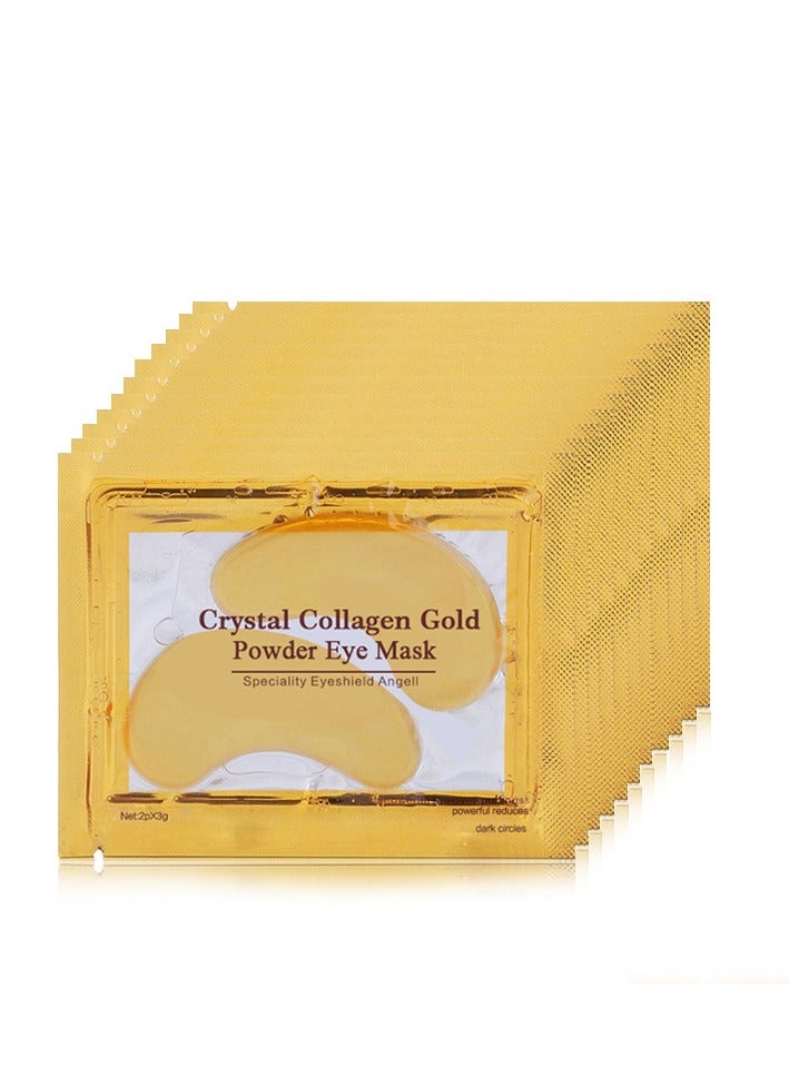 20-Piece Crystal Collagen Gold Powder Eye Mask