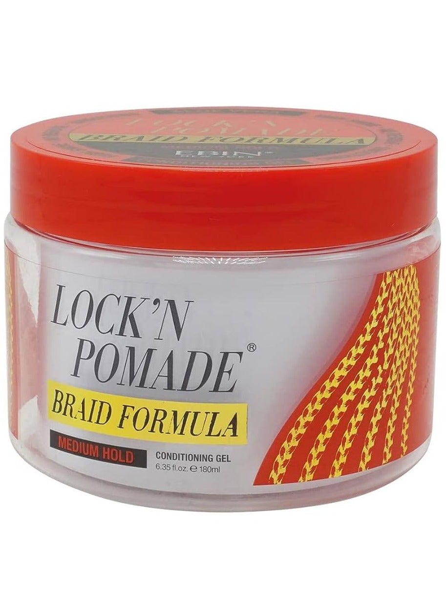 Braid Formula Conditioning Gel Medium Hold 180ml