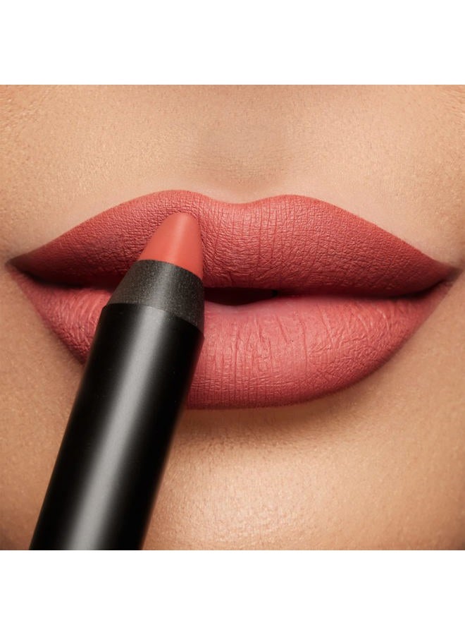 Nude Brown Lipstick Crayon - Matte - Pinkrylic